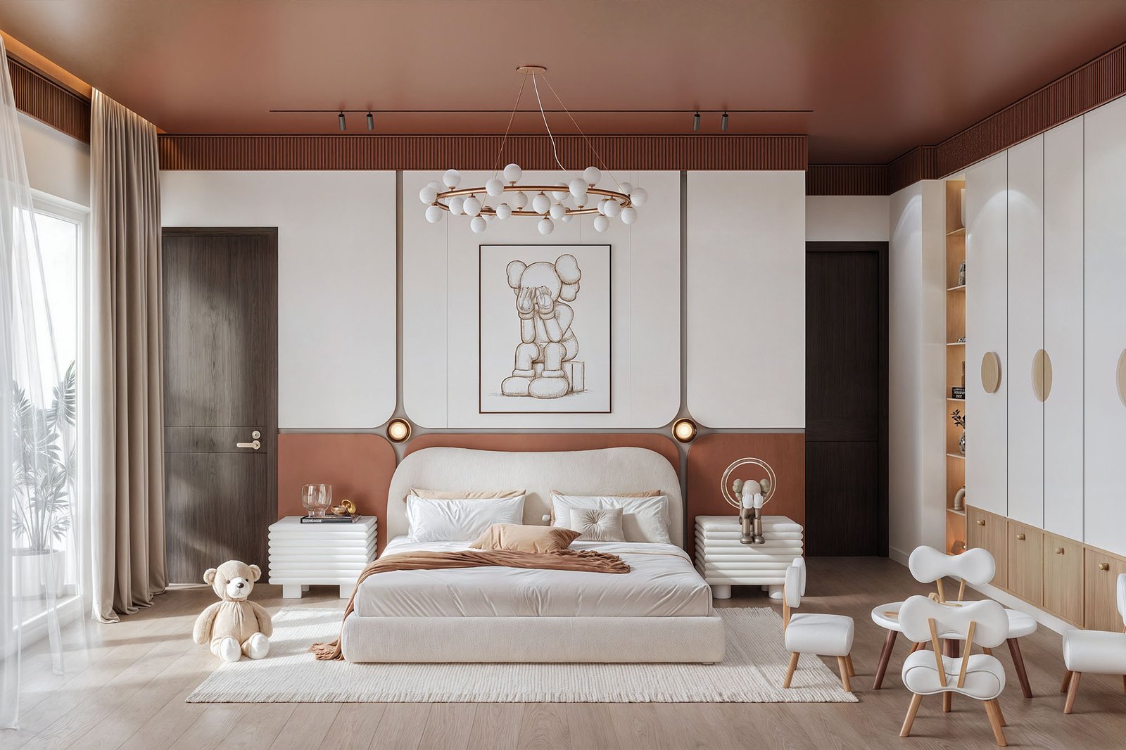 Custom kids room interior